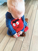 Bamse - Farvemonster: Rød/Vrede - H:26 cm. - Fra 0 år - Billede 1