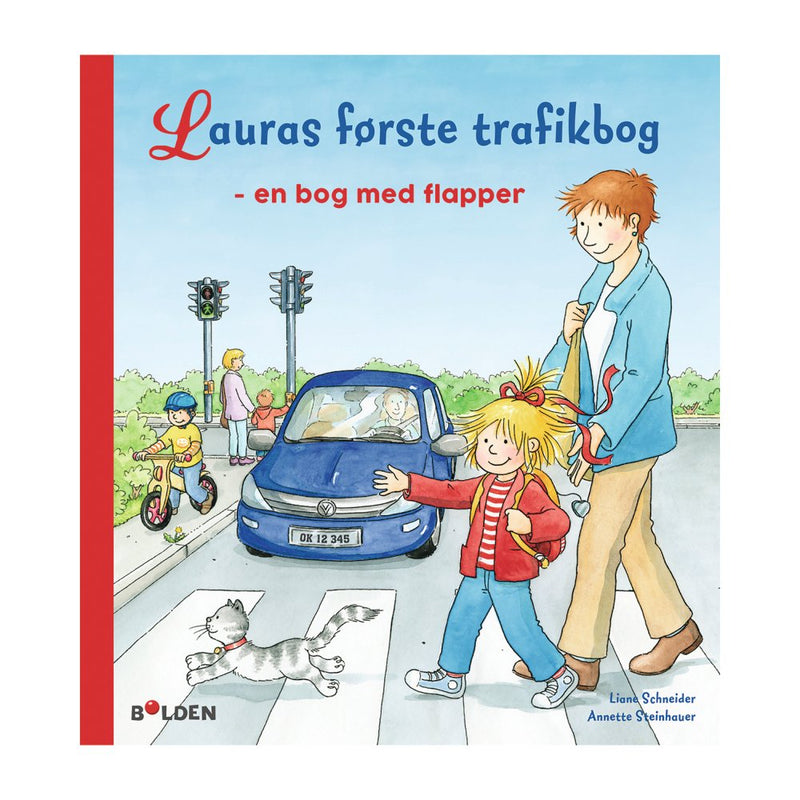 Bog - Lauras første trafikbog - Fra 3 år. - Billede 1