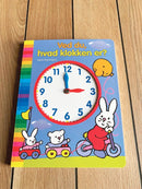 Bog - Ved du hvad klokken er? - Fra 3 år - Billede 1
