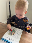 Bog - Magisk malebog: På bondegården - Fra 3 år