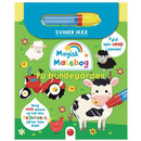 Bog - Magisk malebog: På bondegården - Fra 3 år - Billede 1