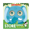 Bog - Fra store elefant til lille mus - Fra 2 år. - Billede 1