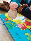 Pegebog - Hvem gemmer sig i havet? - 0-2 år. - Billede 1