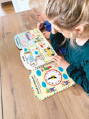 Bog - Min første bog om klokken - Fra 3 år. - Billede 1