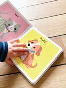 Bog - Min første røre-føle-bog med ord - 0-2 år. - Billede 1