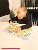Bog - Finmotorik labyrinter - Fra 3 år. - Billede 1