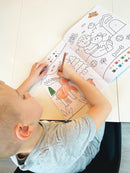 Bog - Leg 6 lær, Farv med tal - Fra 3 år. - Billede 1