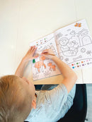 Bog - Leg 6 lær, Farv med tal - Fra 3 år. - Billede 1