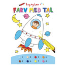 Bog - Leg 6 lær, Farv med tal - Fra 3 år. - Billede 1