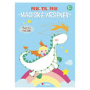 Bog - Prik til prik, Magiske væsener - Fra 3 år. - Billede 1