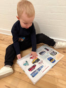 Min store lydbog med køretøjer