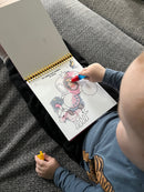 Bog, Magisk malebog: Prinsesser