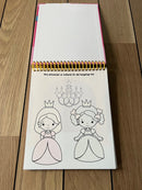 Bog, Magisk malebog: Prinsesser