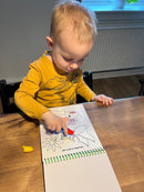 Bog, Magisk malebog: Dinosaurer