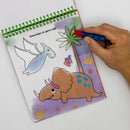 Bog, Magisk malebog: Dinosaurer - Billede 1