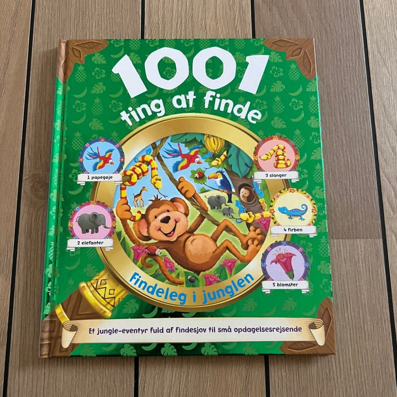 Bog,1001 ting at finde Fangeleg i jungle