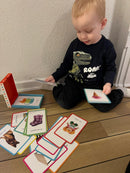 Lege-lære-kort: ORD - Fra 1-5 år