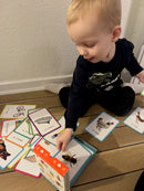 Lege-lære-kort: ORD - Fra 1-5 år