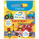 Bog, Magisk malebog: Køretøjer - Billede 1