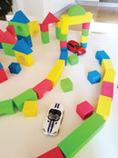 Klodser i Skum fra EduShape - Store - Farvede - 32 stk. - Billede 1