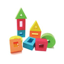 EduShape Skumklodser med farvet gennemsigtig film - Fra 1 år. - Billede 1