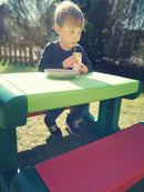 Little Tikes Picnicbord - Grøn/Rød - 1 stk - Fra 3 år - Billede 1