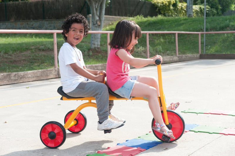 Andreu Taxi Cykel til 2 børn - fra 3-7 år - Billede 1