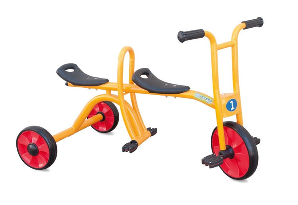 Andreu Taxi Cykel til 2 børn - fra 3-7 år - Billede 1