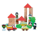 EduShapes Min Bløde Verden - Storby - 29 dele - Fra 1 år. - Billede 1