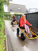 Moon-Car Gokart: Den store BIG med Punkterfri dæk - RABO - Fra 10 år. - Billede 1