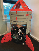 Constructa Rocket - Byg En Rumraket - 85 dele - fra 2 år - Billede 1