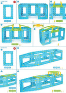 Constructa House - Byg Et Hus - 170 dele - fra 2 år - Billede 1
