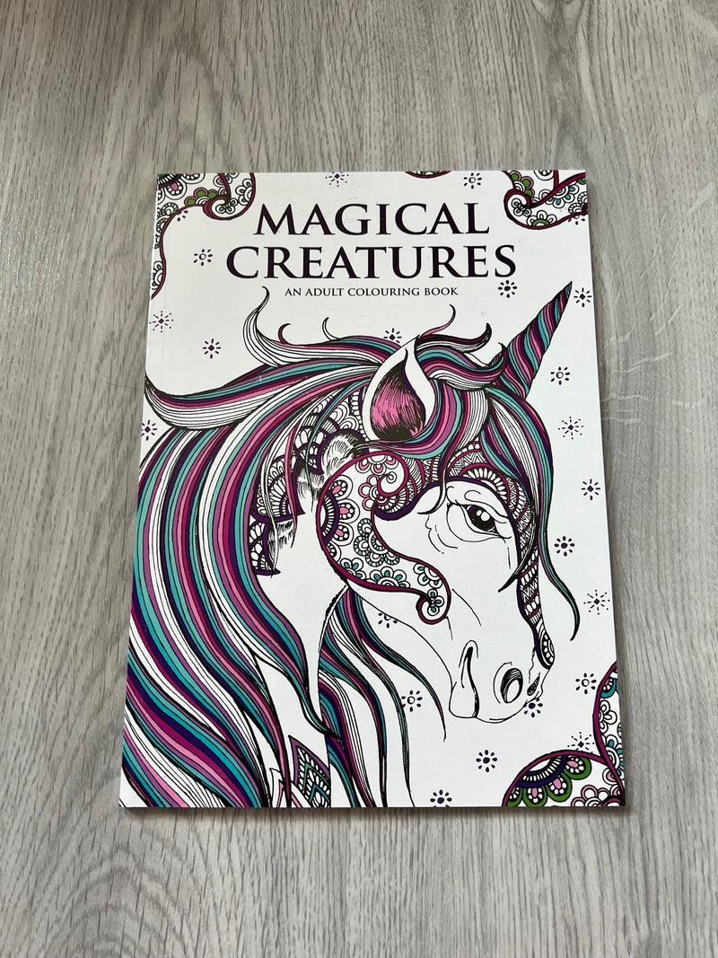 Malehæfte A4 Magical Creatures 32 sider