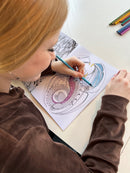 Malehæfte A4 Magical Creatures 32 sider