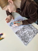 Malehæfte A4 Magical Creatures 32 sider