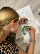 Malehæfte - Havfruer - 16 sider