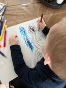 Malehæfte - Baby dinoer 16 sider