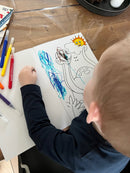 Malehæfte - Baby dinoer 16 sider