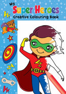 Malehæfte - Superhelte - 16 sider