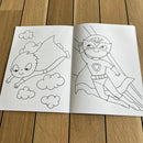 Malehæfte - Superhelte - 16 sider