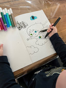 Malehæfte - Superhelte - 16 sider