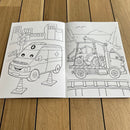 Malehæfte - Udrykningskøretøjer - 16 sider