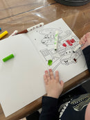 Malehæfte - Udrykningskøretøjer - 16 sider