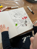 Malehæfte - Udrykningskøretøjer - 16 sider