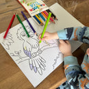 Malehæfte - Vilde dyr - 16 sider