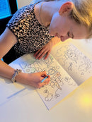 Malehæfte - Magiske enhjørninger - 16 sider