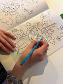 Malehæfte - Magiske enhjørninger - 16 sider