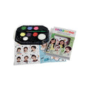 Sminkepalet, 10 dele samt hæfte - Billede 1