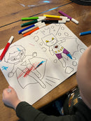 Tuscher Jumbo Maxi - 12 forskellige farver