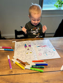 Tuscher Jumbo Maxi - 12 forskellige farver